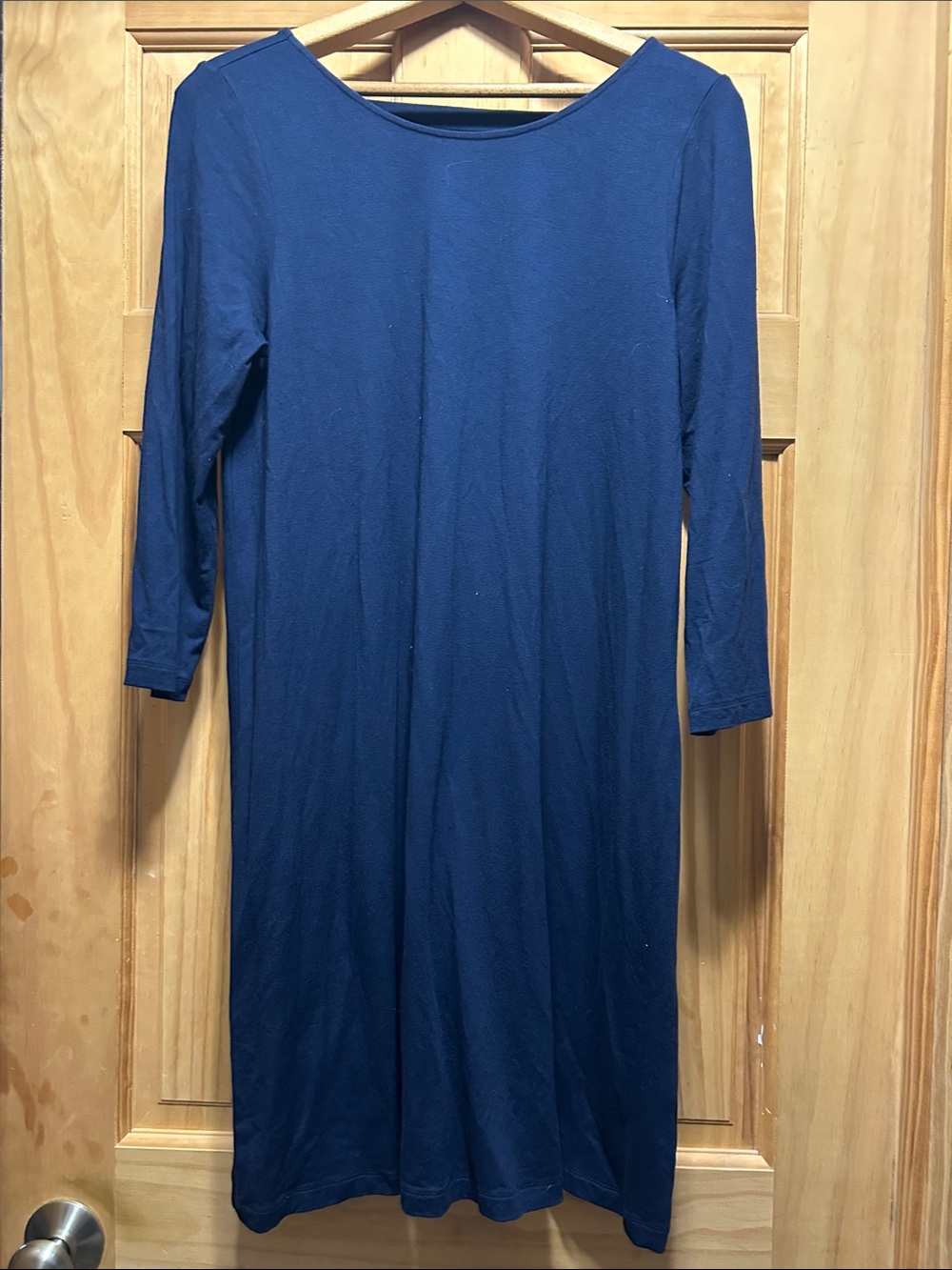 Lilly Pulitzer Navy Blue Long Sleeve Shift Dress
